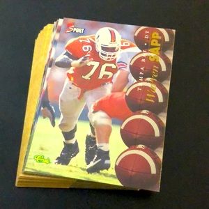 🏈 1995 Classic 5 Sport Football Rookies #43-92